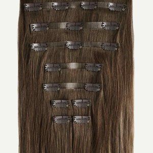 Luxy 20" Hair Clip extensions with accessories
